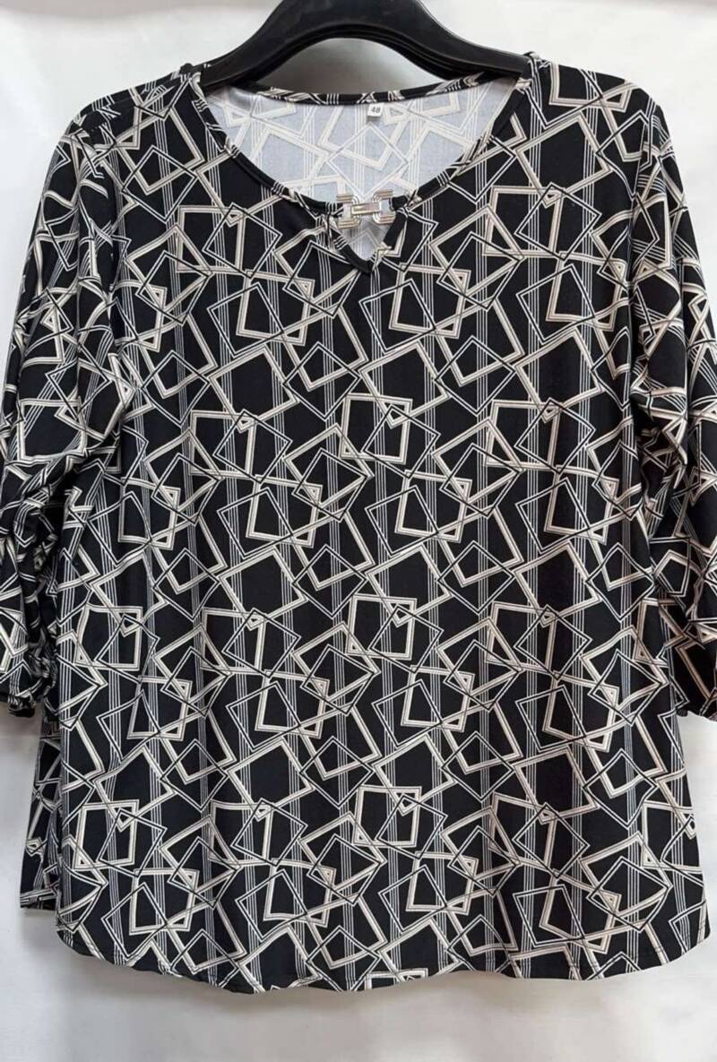 Bluzki damskie (Polska produkt ) Roz 48-54, 1 Kolor Paczka 5 szt